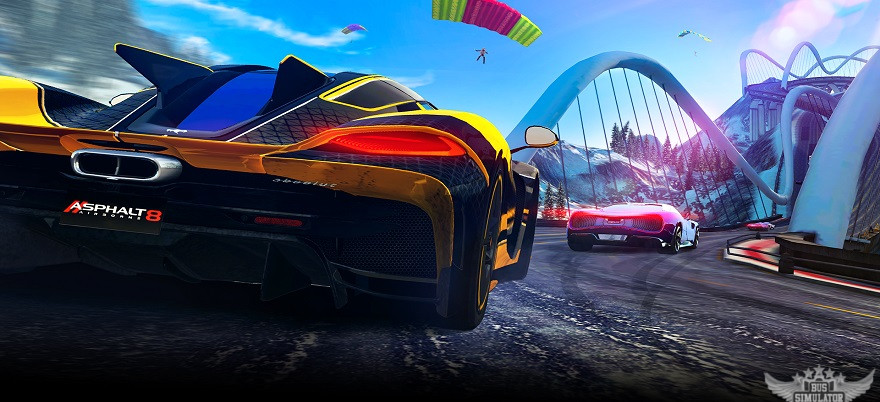 Gameplay dari Asphalt 8 Mod APK