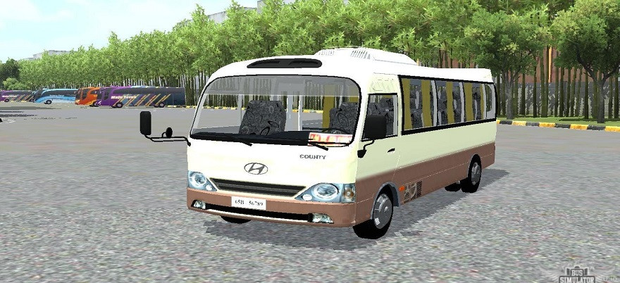 Mod BUSSID Hyundai Couty 2014