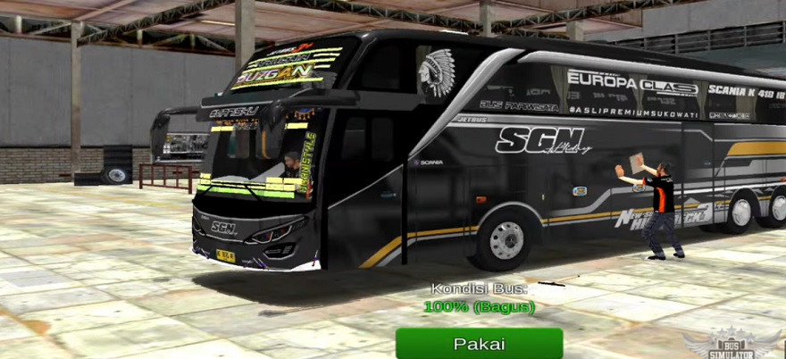 Mod Bussid Bus JBHD AK8 Jawa Timuran