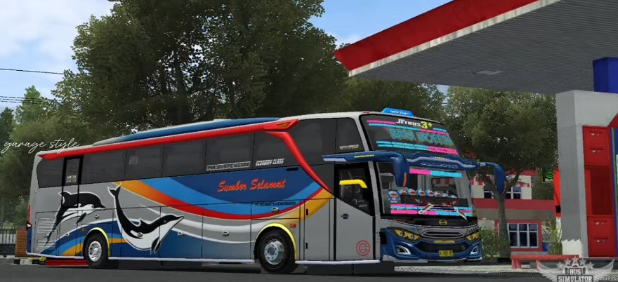 Mod Bussid Bus JBHD AK8 Jawa Timuran