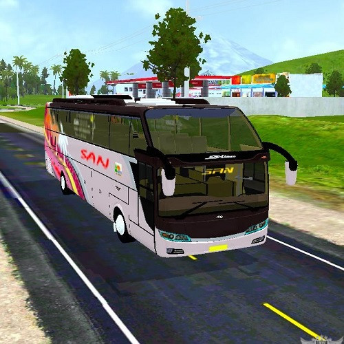 Mod Bussid Bus S-Liner Rahayu Sentosa SAN