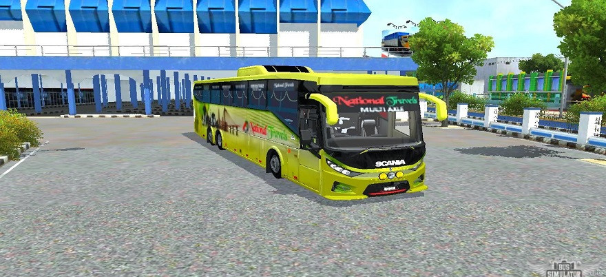 Mod Bussid Bus SKS Scania K410 Multiaxle