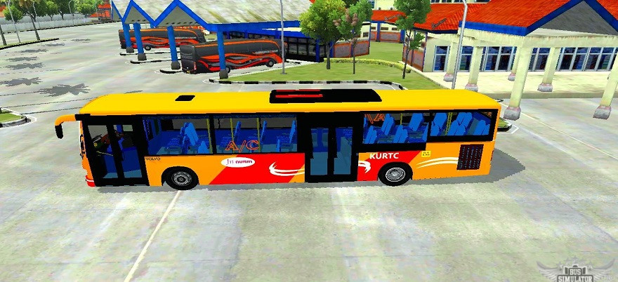 Waktunya Menulusuri Jalur BUSSID dengan Mod Bussid Bus Volvo Busmod V 8400