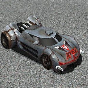 6WD Futuristic Post Apocalyptic Car 3 Mod BUSSID – 6WD Futuristic Post Apocalyptic Car