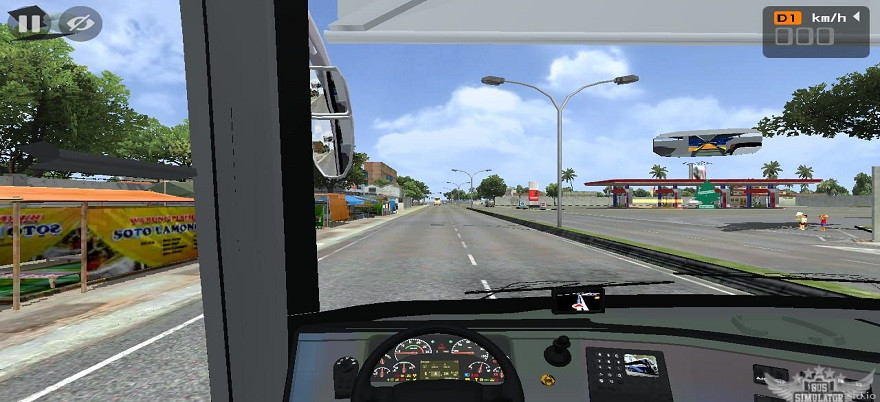 Volvo 9800 4×2 Mod BUSSID 