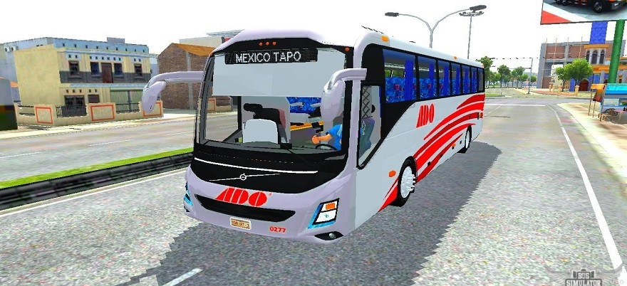 Volvo 9800 4×2 Mod BUSSID